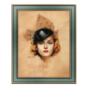 Carole Lombard Portrait by Charles Gates Sheldon Photo Print