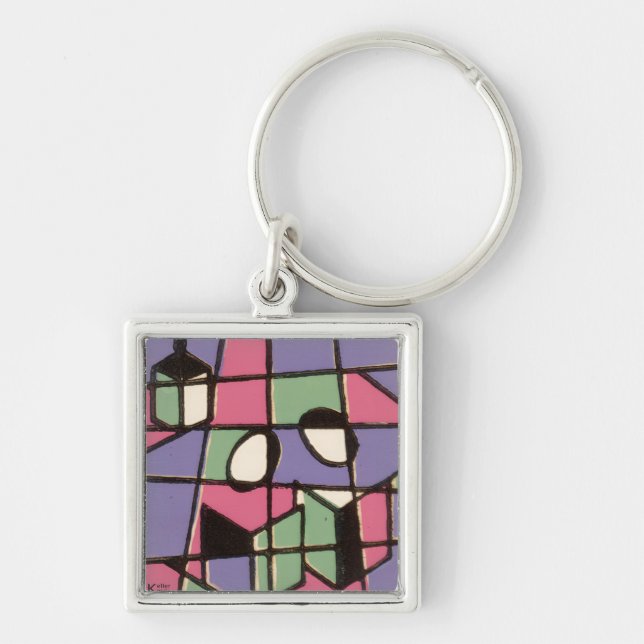 Carolers Key Ring (Front)