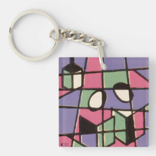Carolers Key Ring