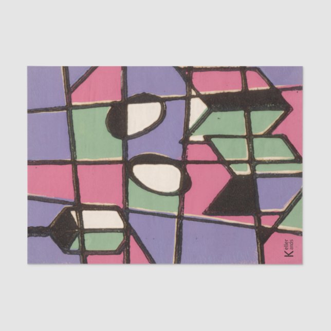 Carolers Tissue Paper (Front)