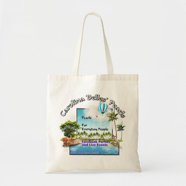 Carolina Belles Pearls 1 Tote Bag (Front)