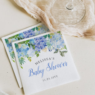 Carolina Bloom Bouquet   Baby Shower Napkin