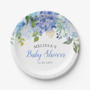 Carolina Bloom Bouquet   Baby Shower Paper Plate