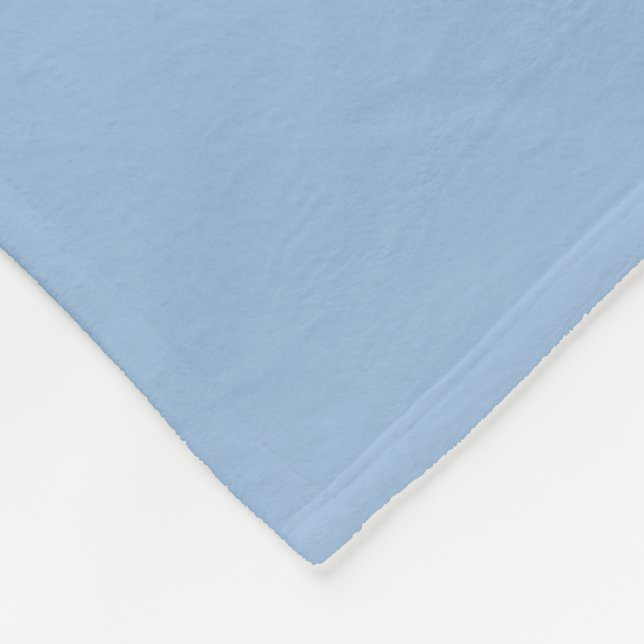 Carolina Blue Fleece Blanket (Corner)
