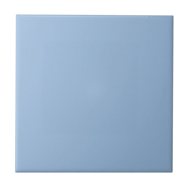 Carolina Blue Solid Colour Ceramic Tile (Front)