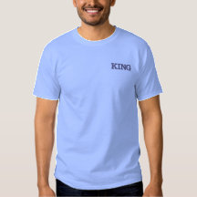 Carolina Blue.Style Men's Embroidered Basic