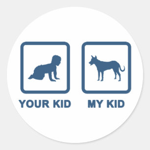 Carolina Dog Classic Round Sticker