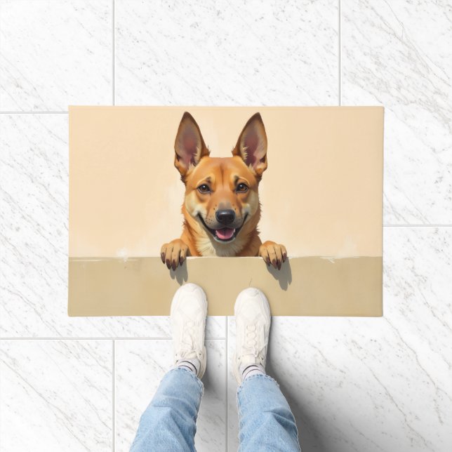 Carolina Dog Doormat Art (Indoor)