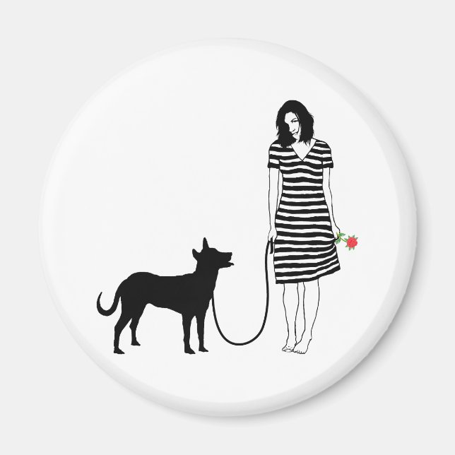 Carolina Dog Magnet (Front)