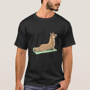 Carolina Dog Yoga Pose Meditation Zen Workout Exer T-Shirt