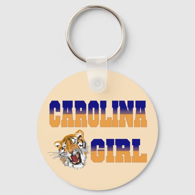 Carolina Girl Key Ring (Front)