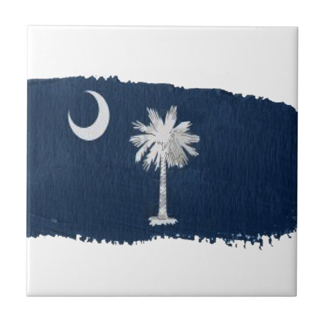 Carolina on my Mind Ceramic Tile (Front)