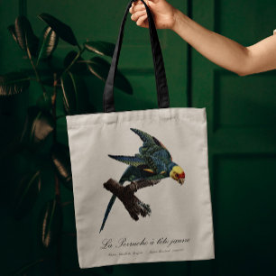 Carolina parakeet, Conuropsis carolinensis Tote Bag