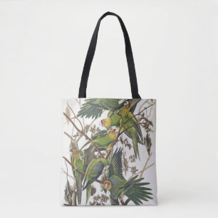 Carolina Parakeet, from 'Birds of America', 1829 Tote Bag
