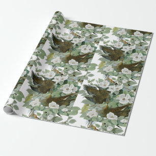 Carolina Pigeon Audubon Morning Dove Bird Wrapping Paper