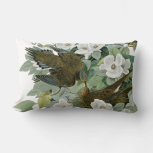 Carolina Pigeon Audubon Morning Dove Lumbar Cushion