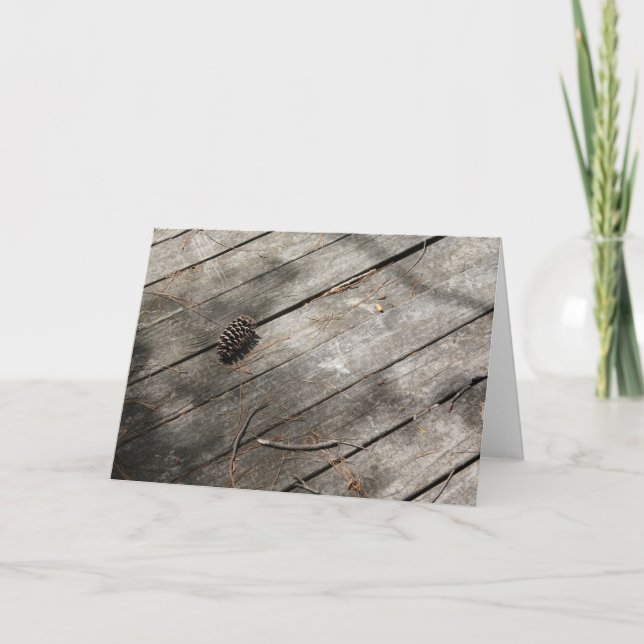 Carolina Pinecone Card (Front)