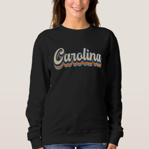 Carolina Retro Vacation Trip Family Reunion Matchi Sweatshirt