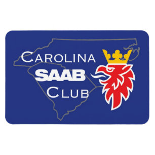 Carolina Saab Club Magnet