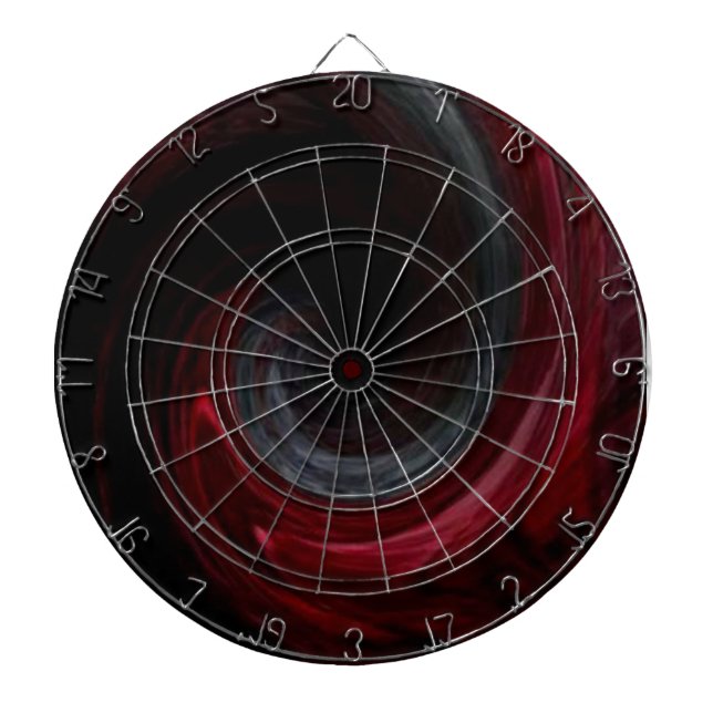 Carolina Swirl Design Dartboard (Front)