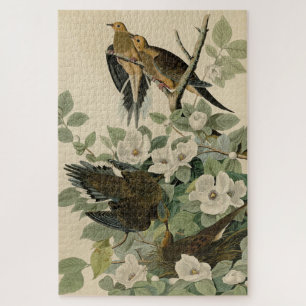 Carolina Turtle Dove Mourning Dove Audubon's Birds Jigsaw Puzzle