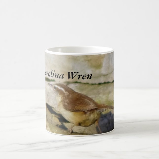Carolina Wren Coffee Mug (Center)