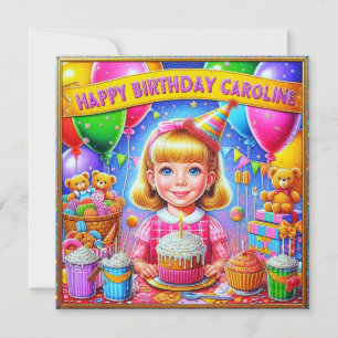 CAROLINE ~ Happy Birthday ~ Birthday Girl ~