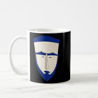 Caroline Islands Carolines Tribal Face Mask Coffee Mug