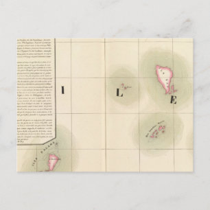 Caroline Islands Oceania no 8 Postcard