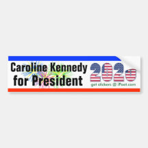 CAROLINE KENNEDY FOR PRESIDENT 2020 bumpersticker