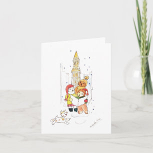 Caroling Holiday Card