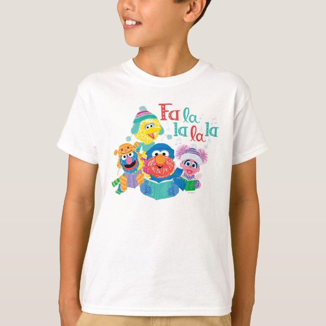 Caroling Sesame Street T-Shirt (Front)