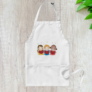 Carolling Children Standard Apron
