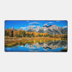 Carol's Mountains Desk Mat