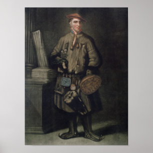 Carolus Linnaeus in his Lapland Dress Poster