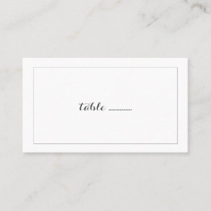 Carolyna Wedding Escort Cards