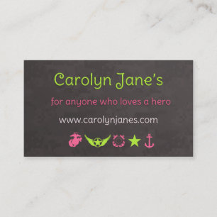 Carolyn's New Business Cards
