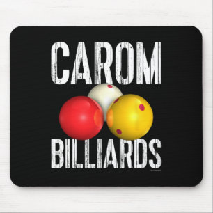 Carom Billiards Gear And Apparel Mouse Pad