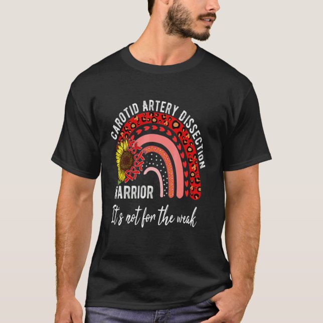 Carotid Artery Dissection  Awareness T-Shirt (Front)