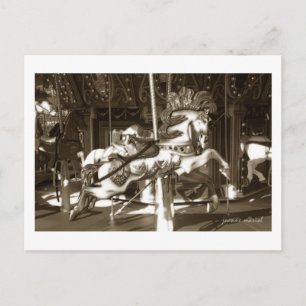 Carousel 14 Postcard