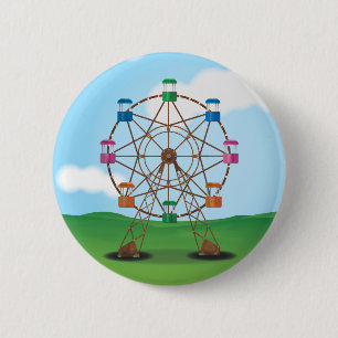 Carousel 6 Cm Round Badge
