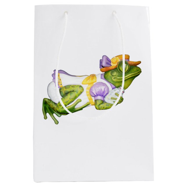 Carousel Animal Frog Photo Gift Bag (Front)