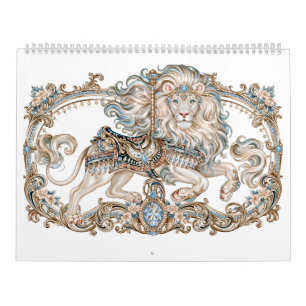 Carousel Animals Steampunk Fashion Calendar