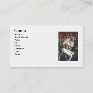 Carousel Business Card... Card