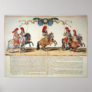 Carousel by Louis XIV  Front of Tuileries Poster