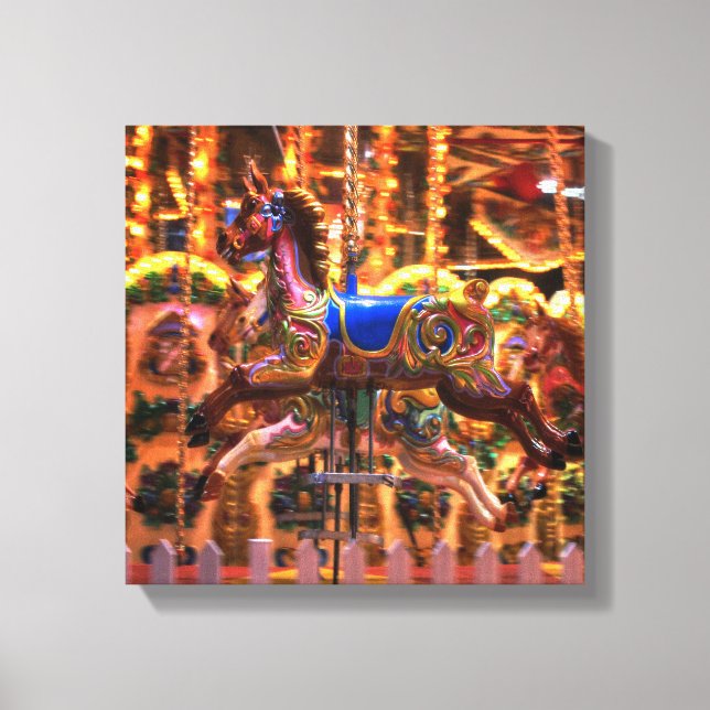 Carousel Canvas Print (Front)