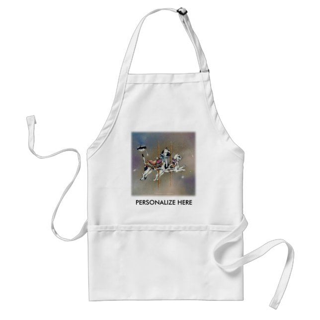 Carousel Cats SQ Standard Apron (Front)
