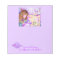 Carousel Dreams Pretty Purple Notepad