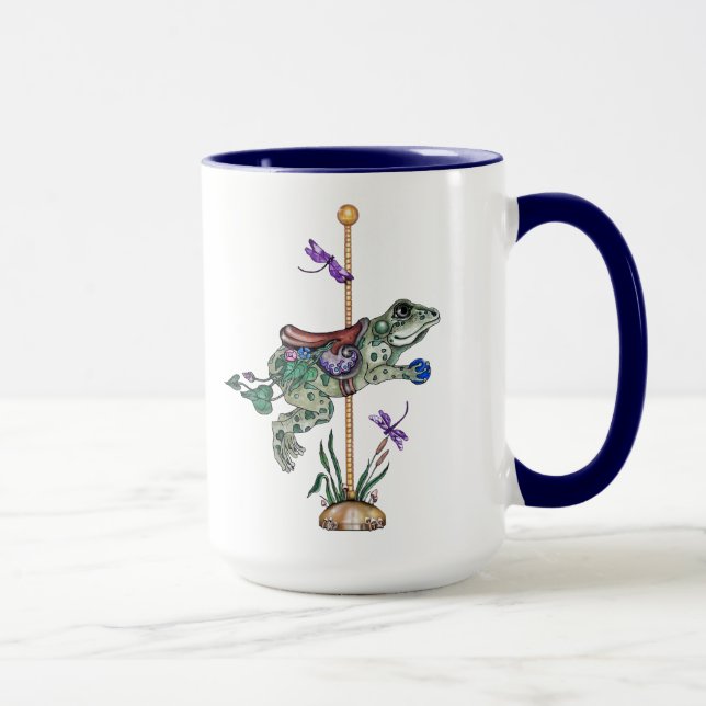 Carousel Frog Mug (Right)