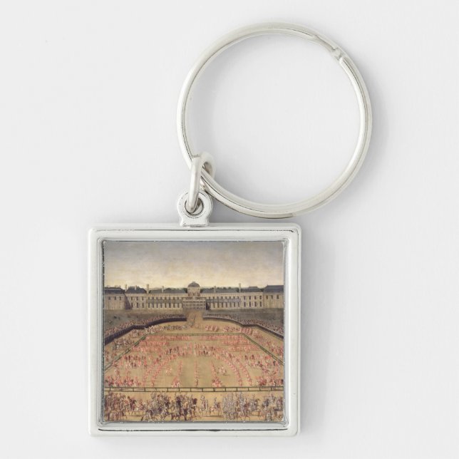 Carousel given for Louis XIV Key Ring (Front)